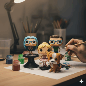 funko pop personalizado completo 4 unidades (30% off)